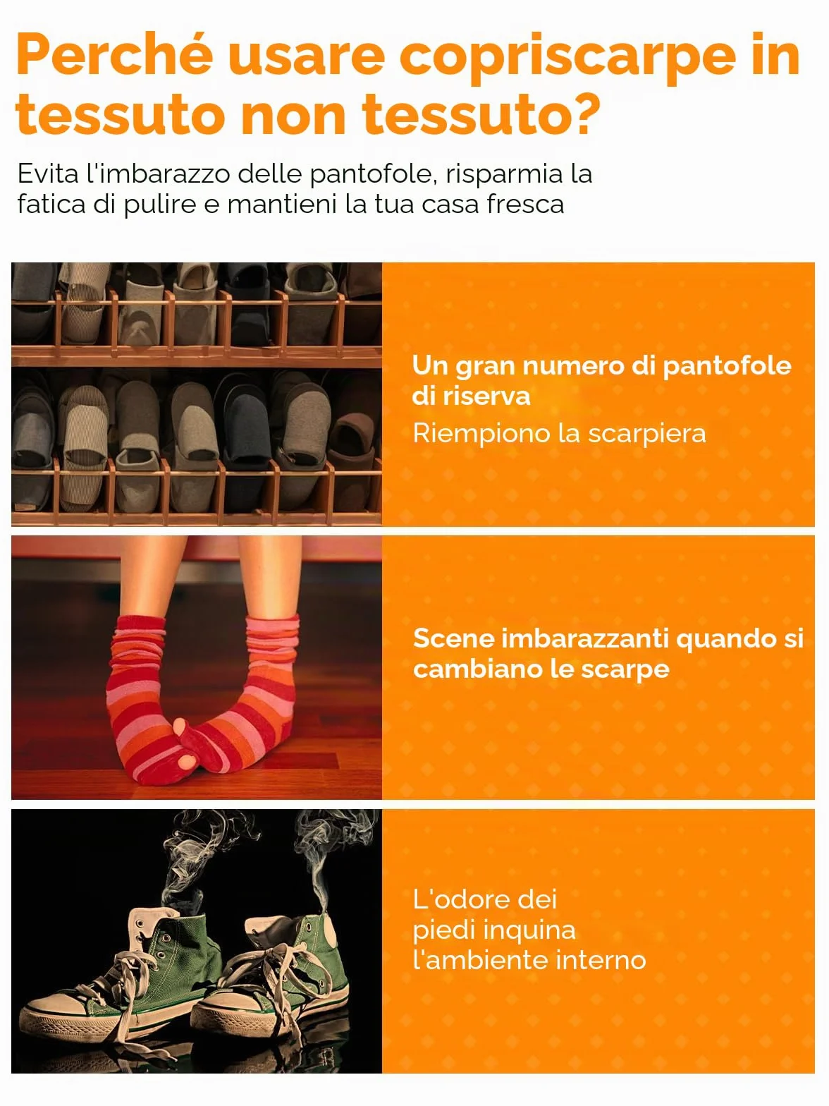 TOOSOFt Nero Copriscarpe Monouso Riutilizzabili (100 pezzi) Calzari Monouso usa e Getta di tessuto non tessuto - Copri Scarpe da Casa usa e Getta Impermeabile e Riciclabili