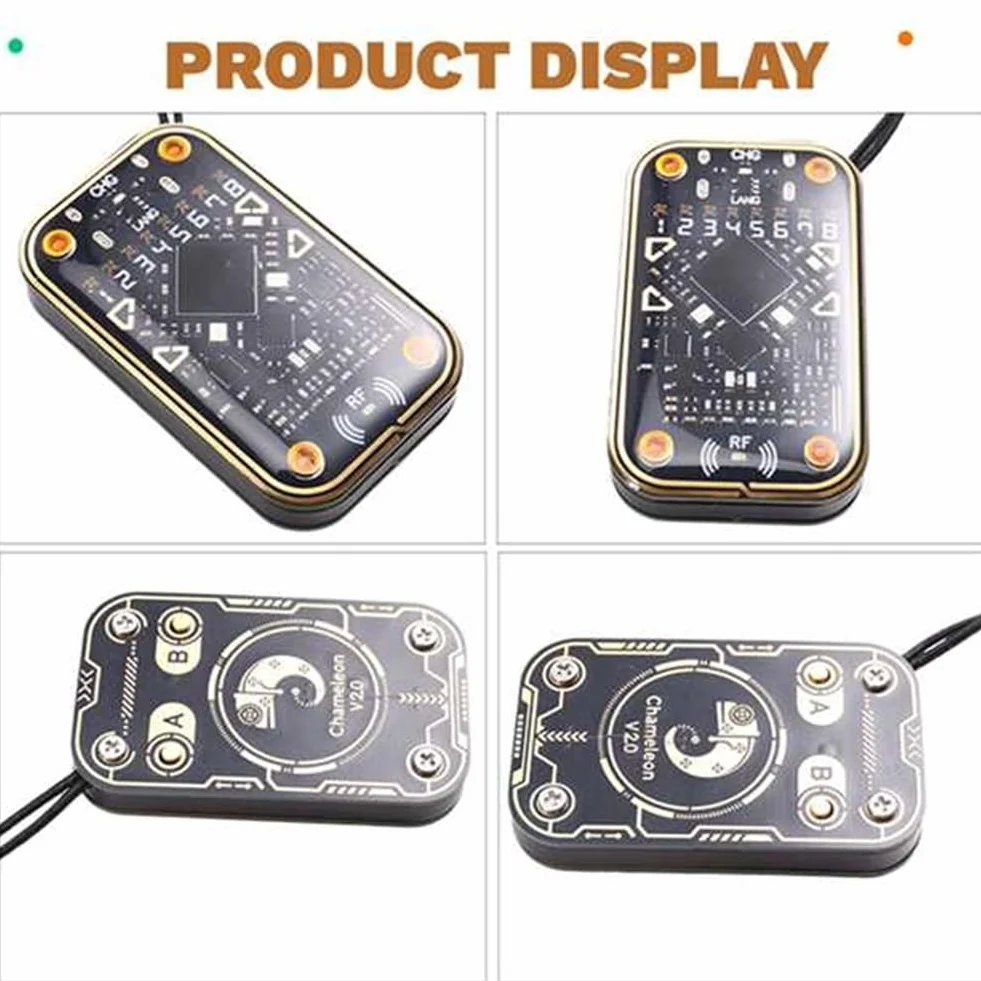 Chameleon Ultra V2.0 RFID Ultimate Emulatore NFC Duplicatore + 3XCUID 6XUID 125Khz 13.56Mhz Card Decodifica Lettore RFID