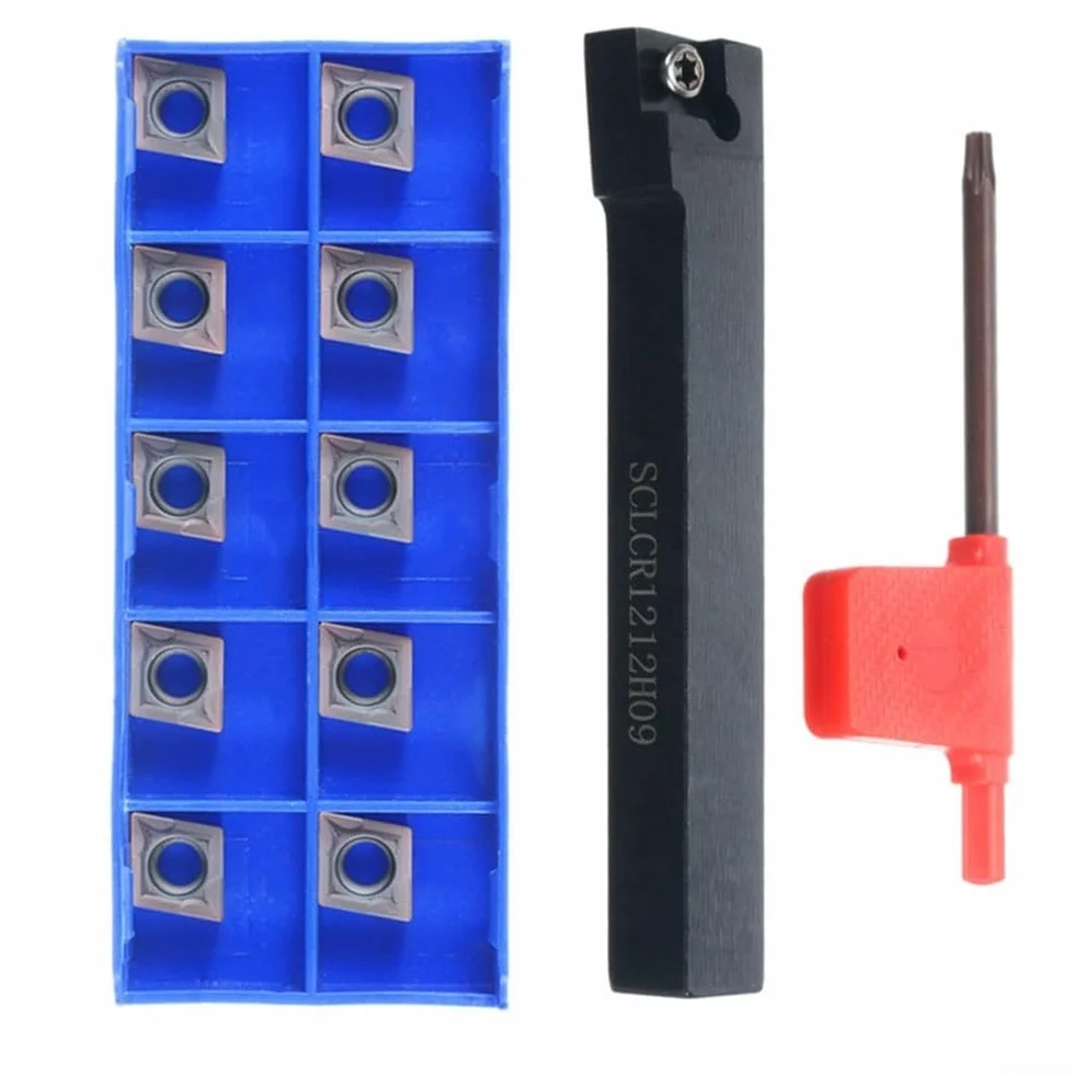 Portautensili SCLCR1212H09 12 x 100 mm inserti CCMT09T304