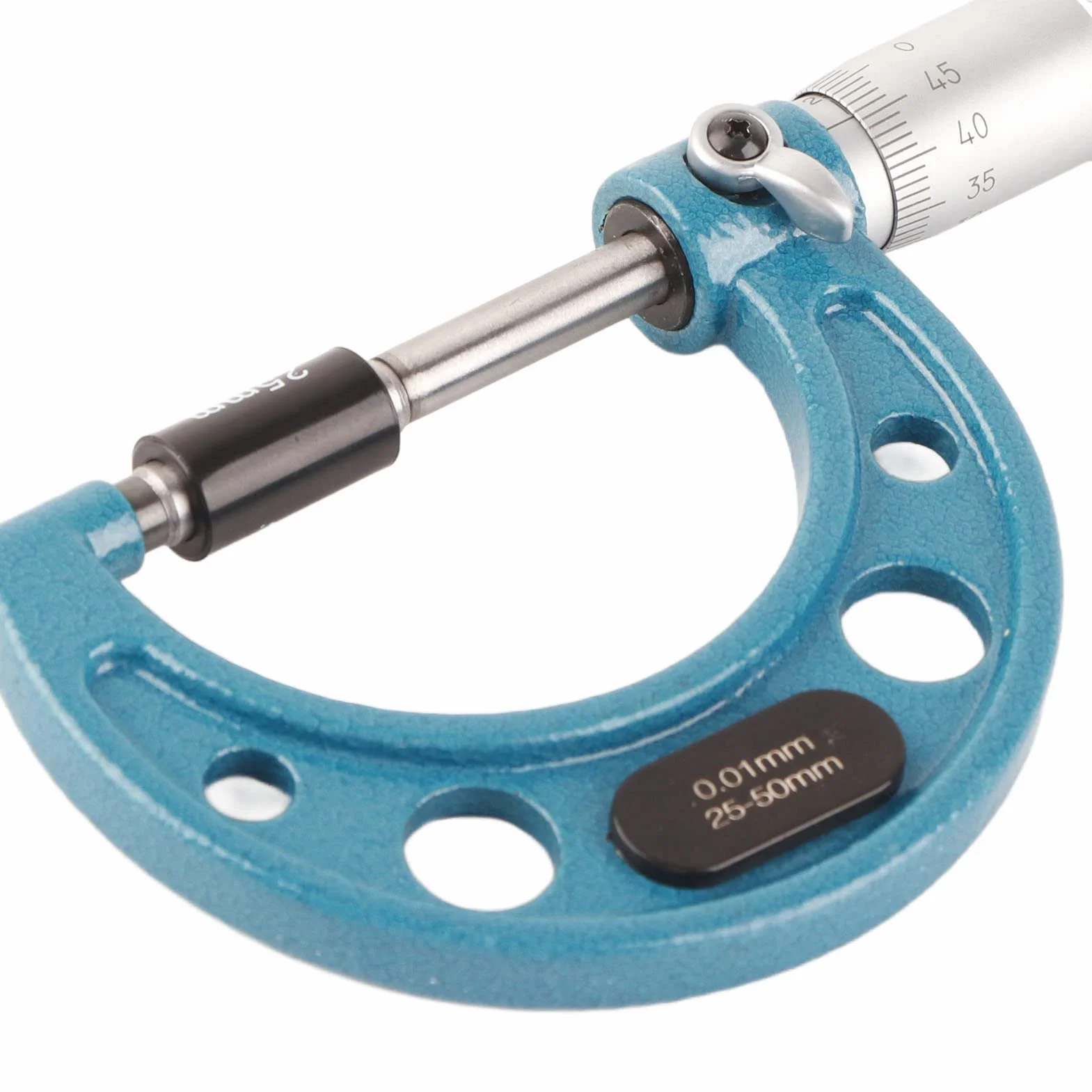 Micrometro per Esterni 0,01 mm Acciaio Inossidabile (25-50 mm) con Chiave
