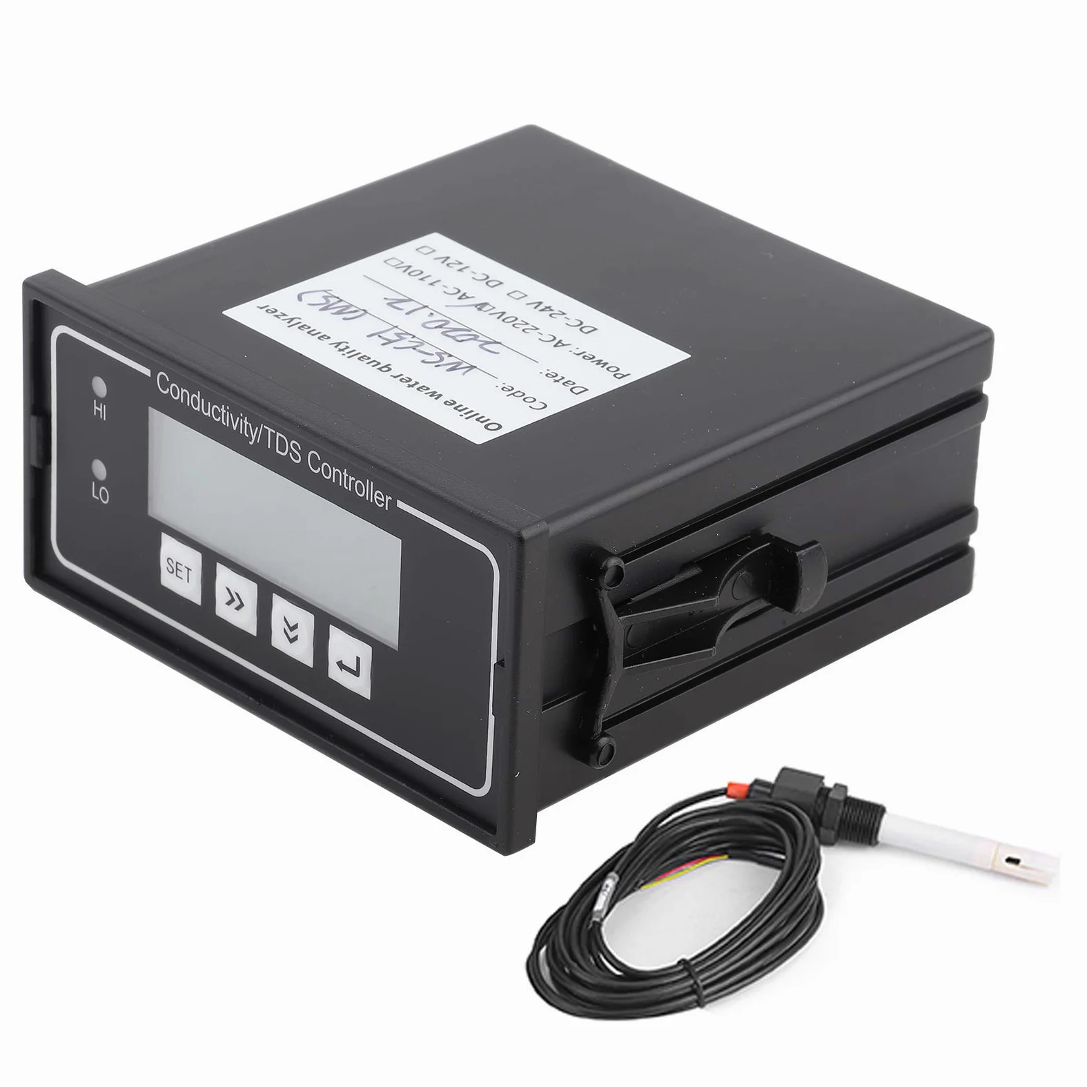 Akozon Conduttimetro EC Tester di conducibilità Online Misuratore di conducibilità Elettrica Strumenti Strumenti Tester della qualità dell'acqua - Misurazione e Controllo dell'acqua Pura in