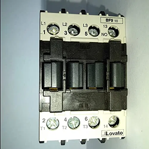 Contattore 3P+1No 12A 220Vac Ac3 LOVATO 11BG1210A220