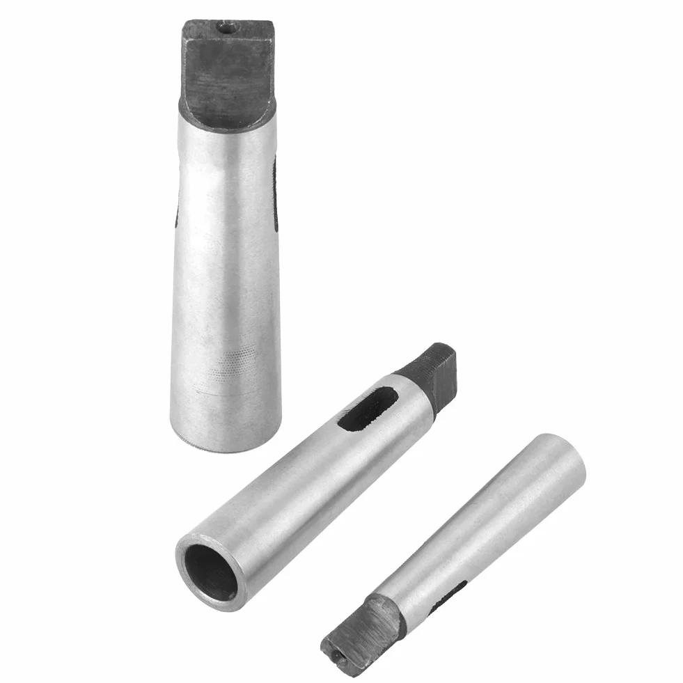 FTVOGUE 3 pz/set Boccola di Riduzione cono Morse per Tornio di Fresatura Riducendo Manicotto del Mandrino