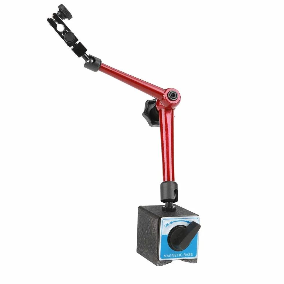 Supporto per Base Quadrante Universale, Supporto di Misurazione Magnetico, Base Magnetica Flessibile Supporto per Base Magnetica Universale Regolabile da 350 mm per Indicatore di Comparatore