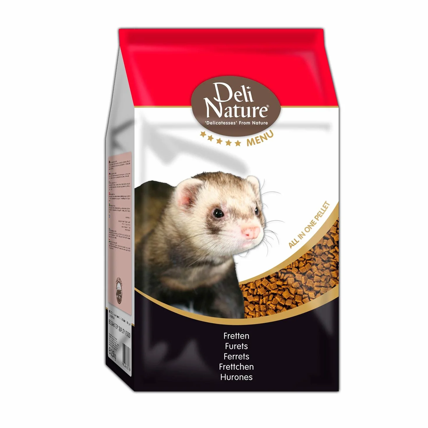 Deli Nature 15 – 029538 Menù 5 Stars per Hurones – 2500 gr