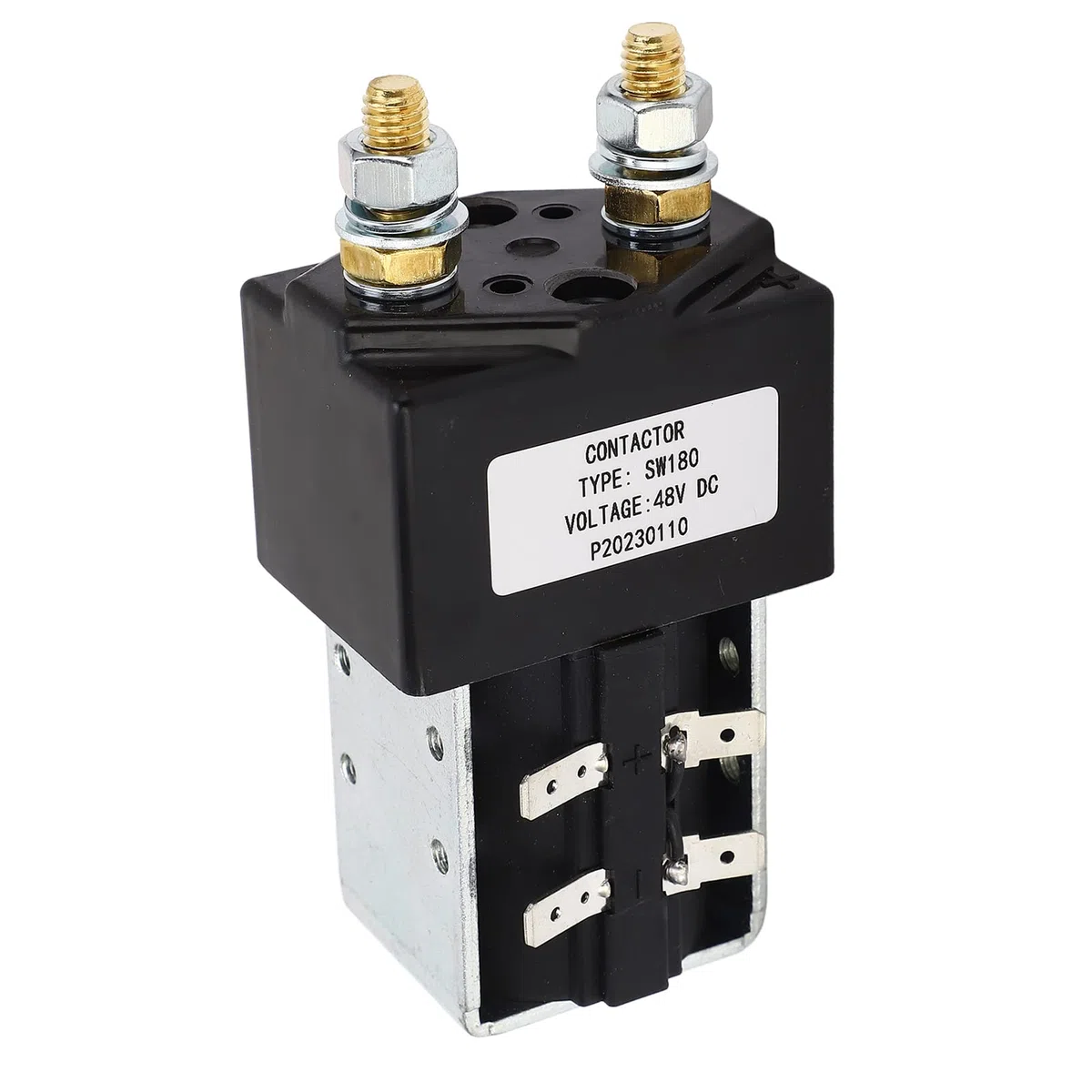 Solenoide 48V DC, SW180 Solenoide del Contattore per Club Car Carrello da, Veicolo Elettrico, Auto Elettrica, Carrello Elevatore Elettrico, Treno, Nave