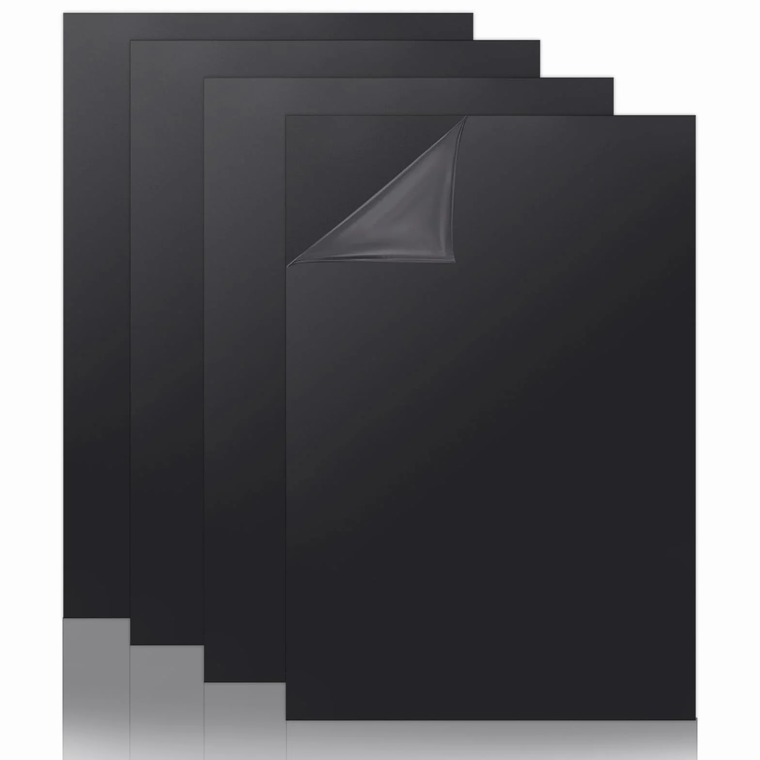 Fogli di Plastica ABS 4 Pezzi Pannelli di Plastica 300 x 200 x 2mm Lastra di Plastica ABS Foglio di Plastica per Progetti, Artigianato Fai-da-te ecc