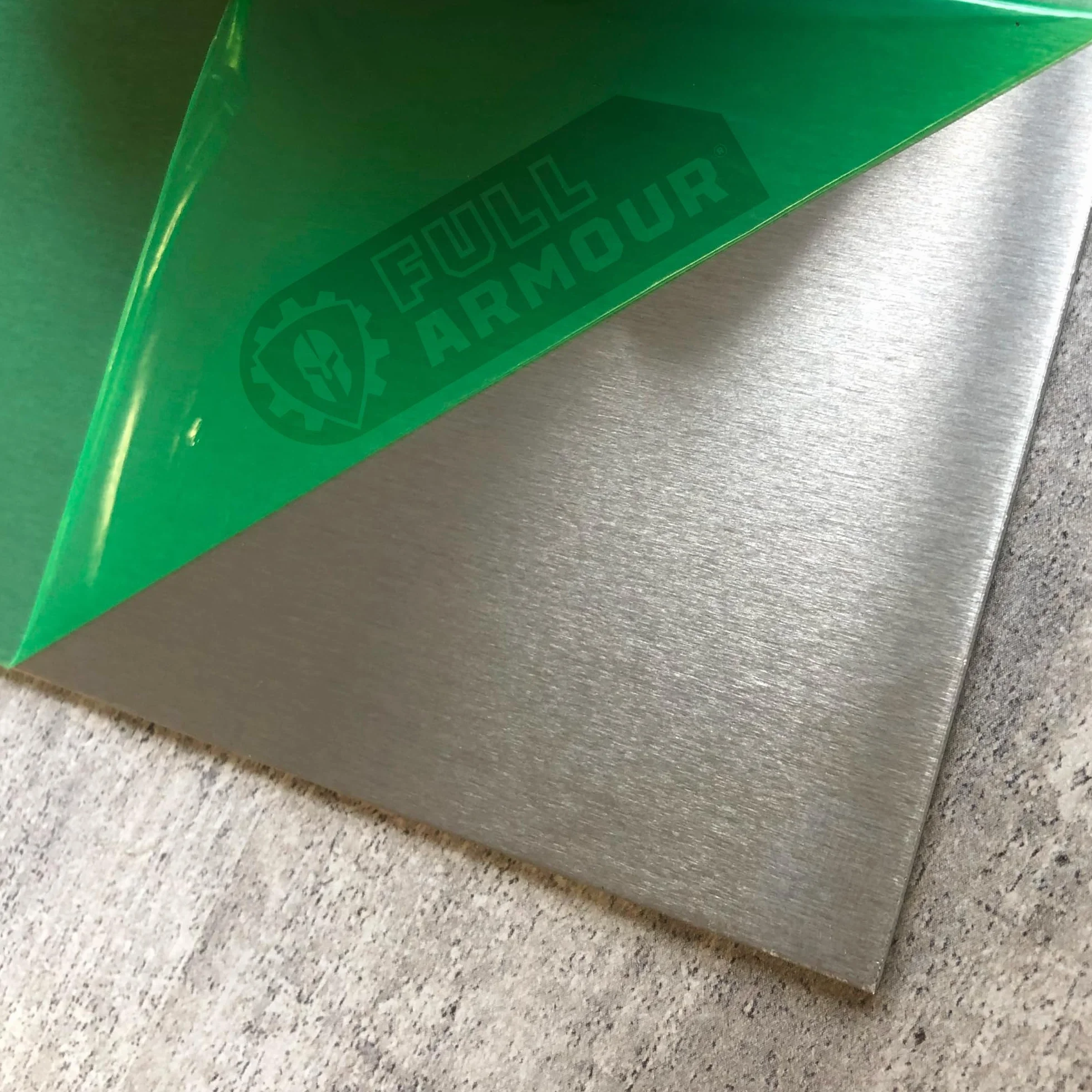 Piastra in alluminio 3 mm 300mm x 300mm