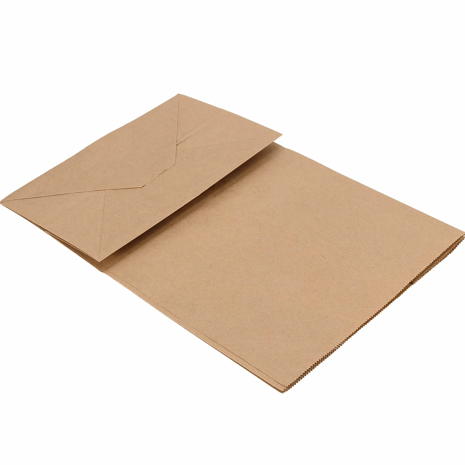 JOIKIT Sacchetti di Carta Marrone 20 x 12.5 x 30 cm, Confezione da 100 per Natale Matrimonio