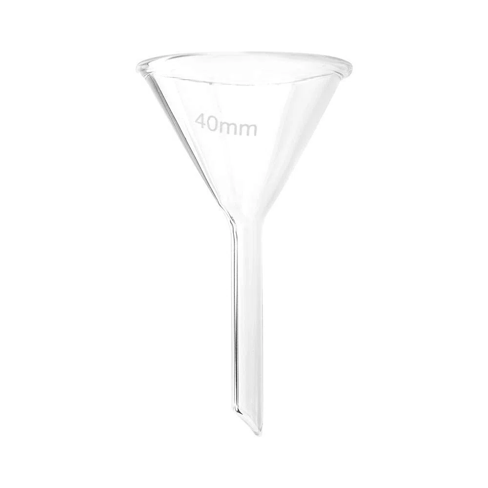 Teqler - Imbuto in vetro, 40 mm, Trasparente, 1 pezzo