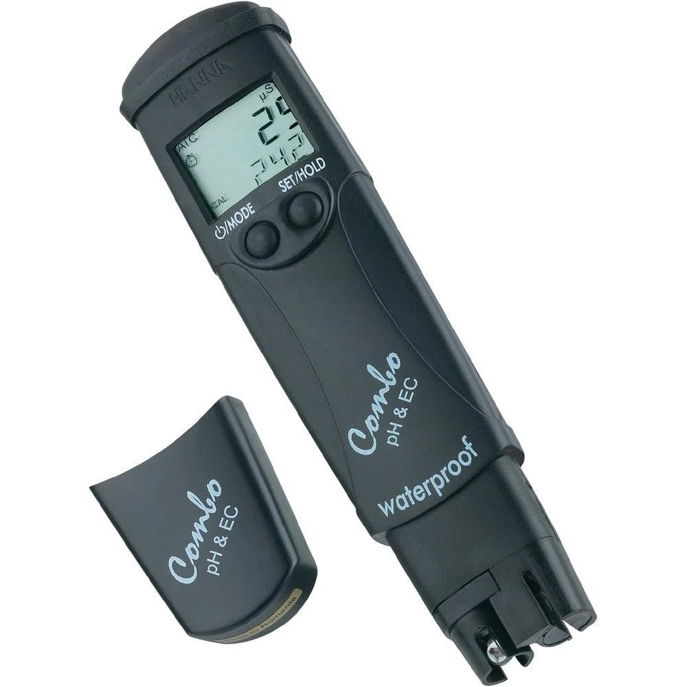 Hanna Instruments HI 98129 - Piaccametro, TDS-metro, conducimetro, termometro, accuratezza: ± 0,05 pH/± 0,5 % ºC/2% (EC e TDS)