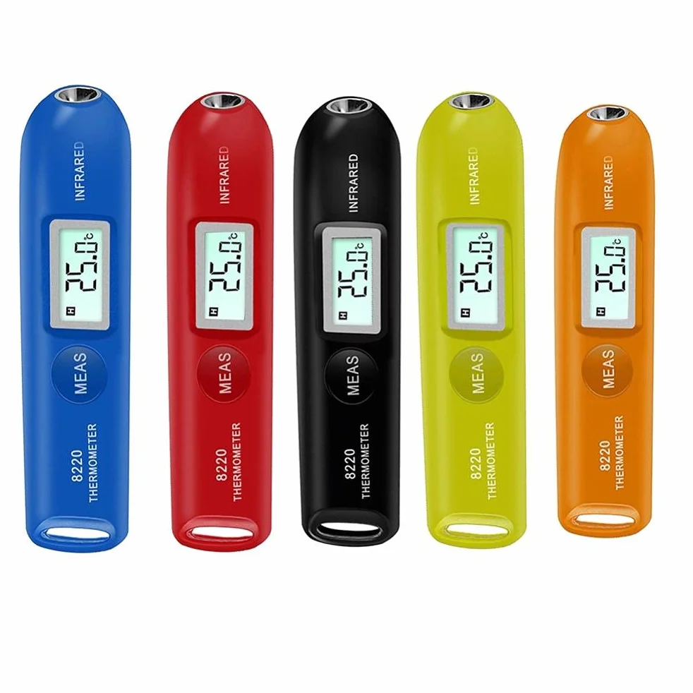 Mini Termometro Infrarossi Schermo LCD Penna Tascabile Misurazione Temperatura Celsius Fahrenheit
