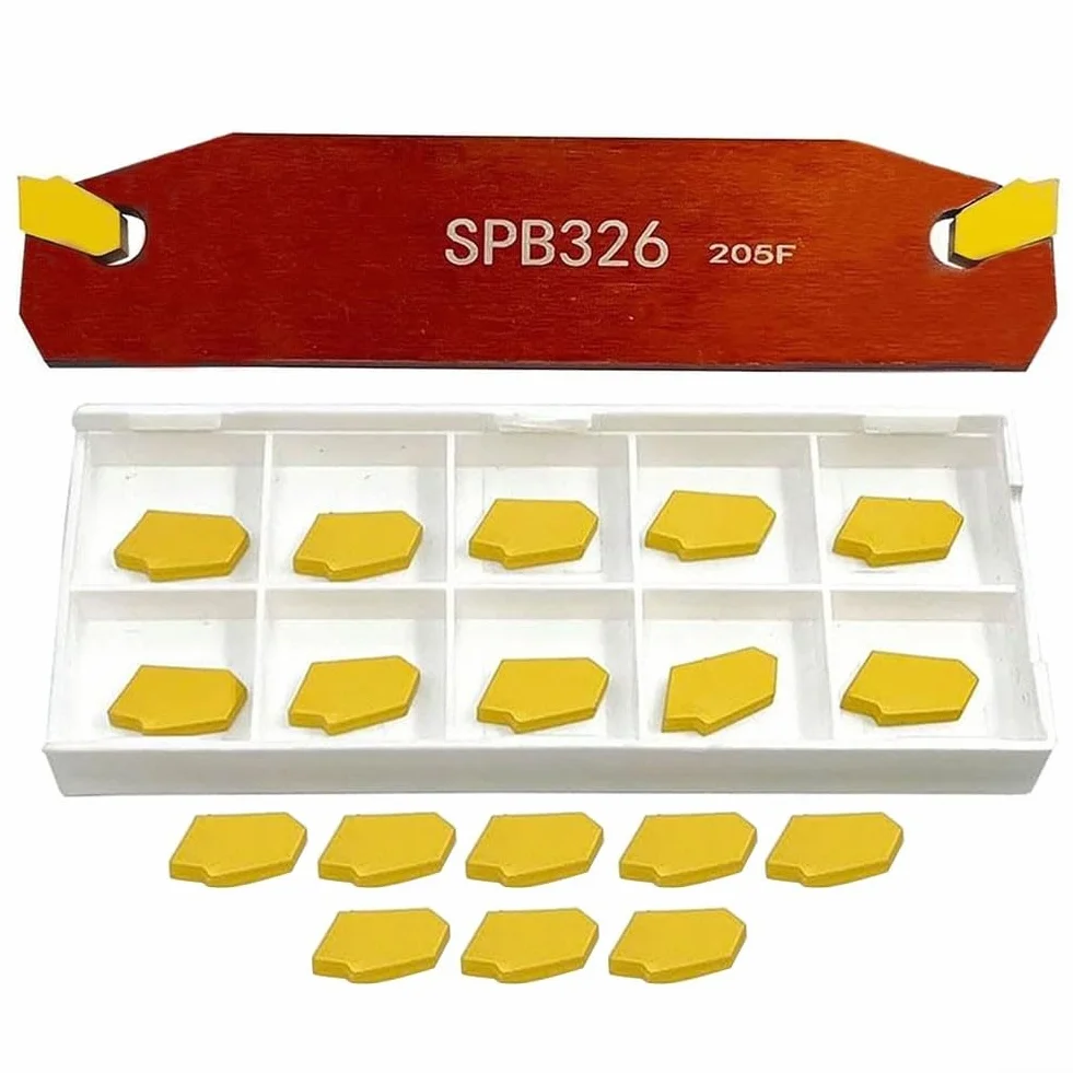 SPB326 Utensile da taglio per scanalature 20 inserti indicizzabili SP300 carburo 3 mm tornio CNC acciaio inossidabile