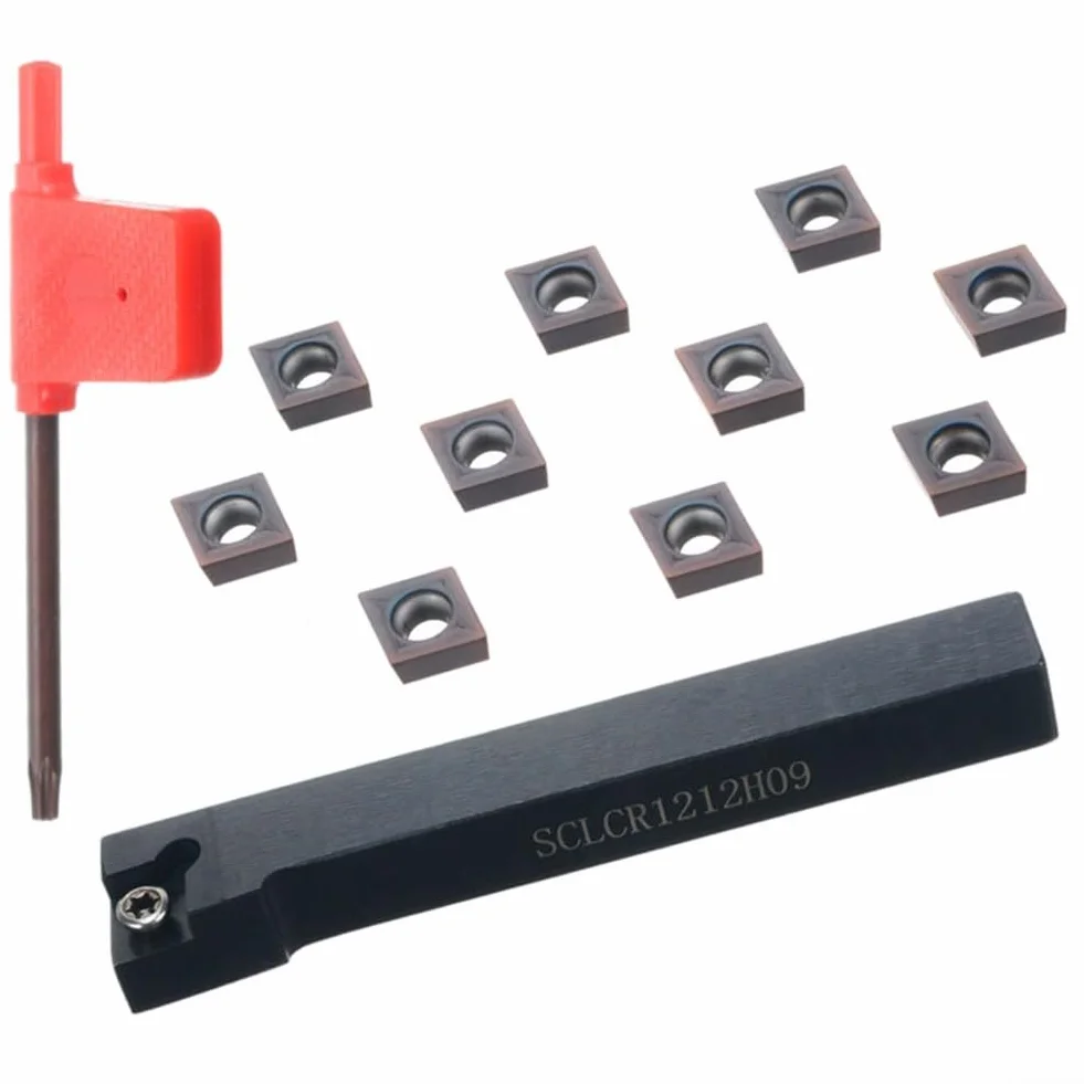 Portautensili SCLCR1212H09 12 x 100 mm inserti CCMT09T304