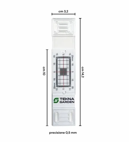 Fessurimetro da Parete 3 Pezzi per Misurare Lesioni Crepe e Fessure