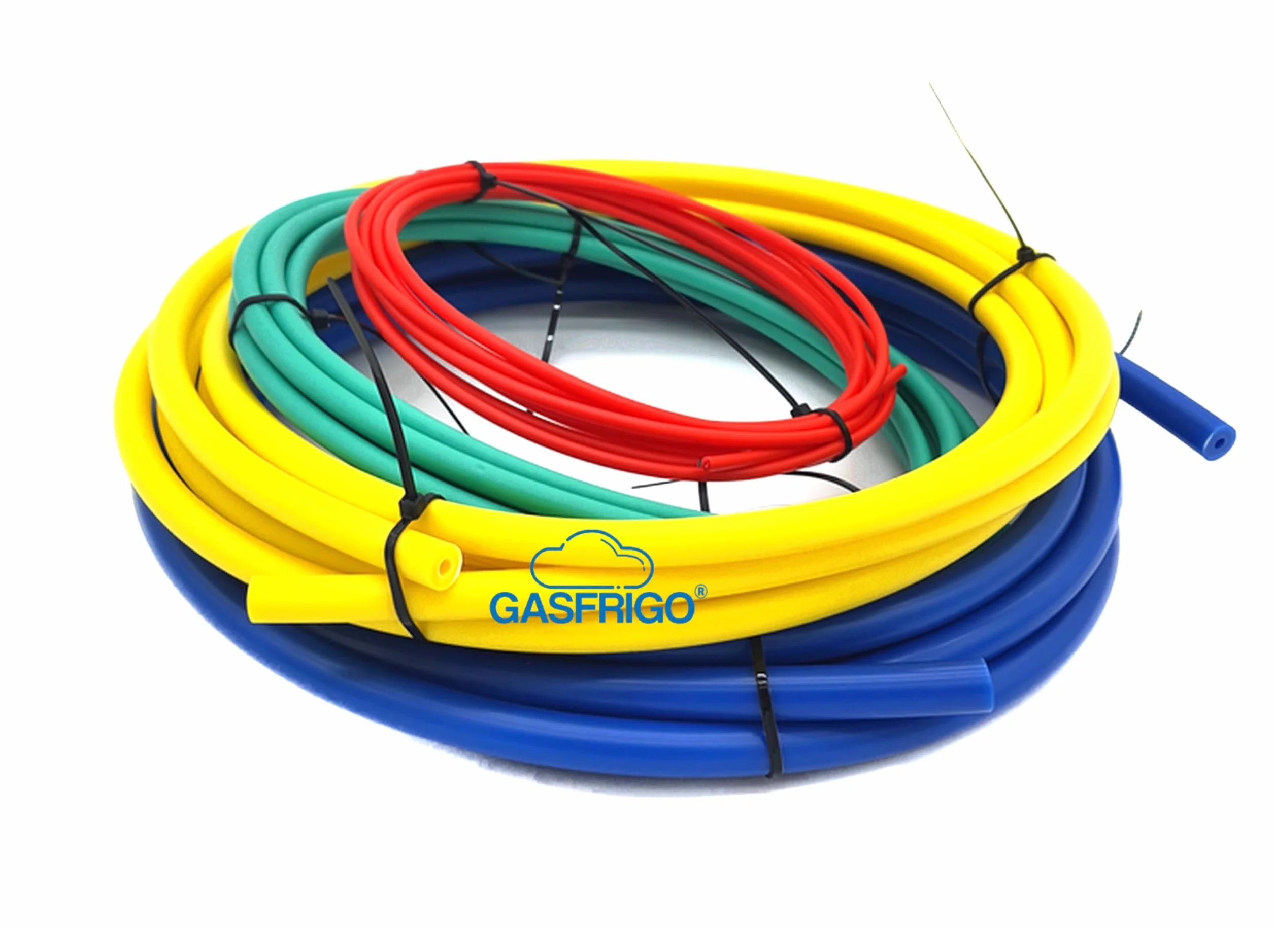 Kit Curvatubi Piegatubi Tubi in Rame per Condizionamento 1/4-3/8-1/2-5/8 L. 4 mt Polipropilene Made in Italy