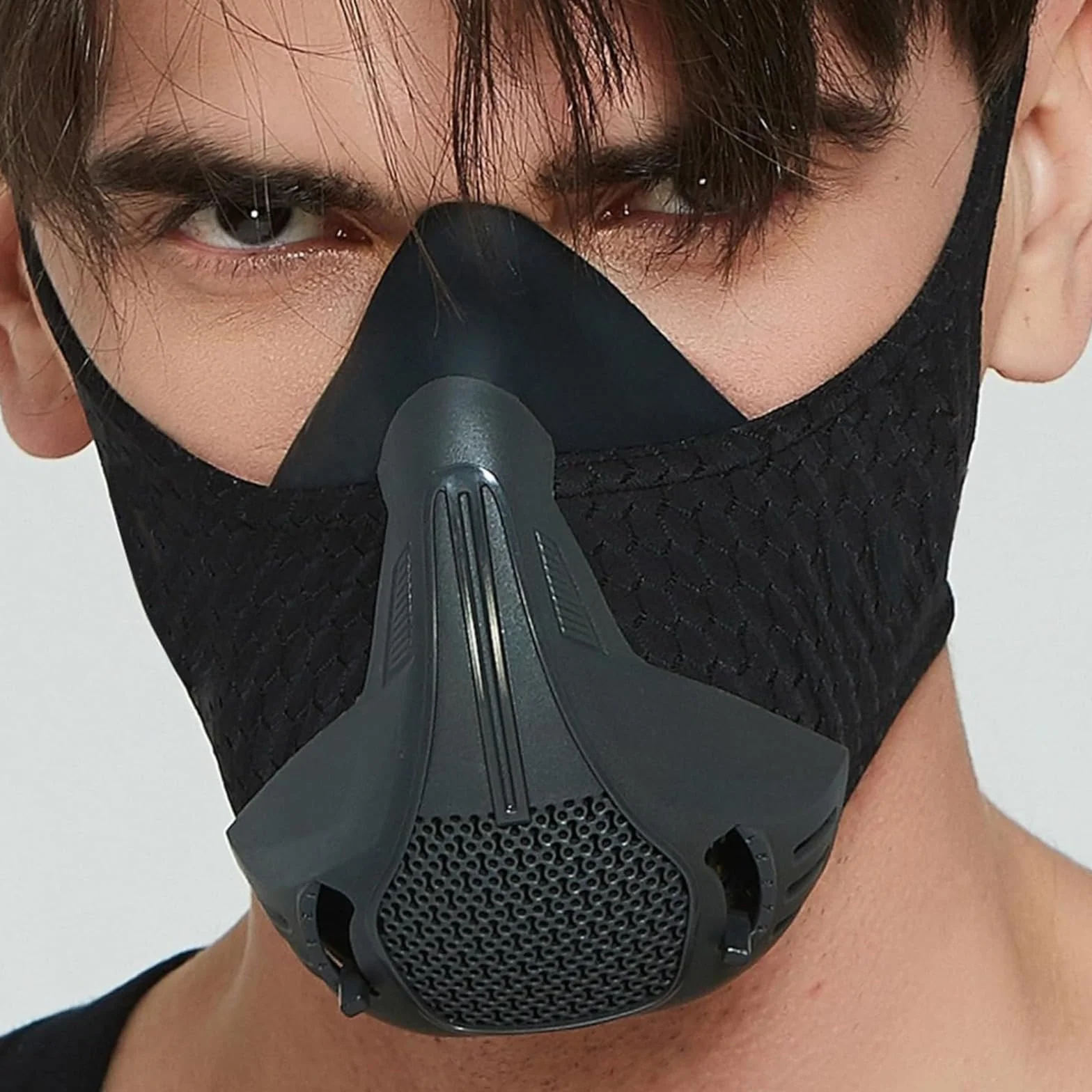 Maschera da allenamento in altitudine 25 livelli resistenza respiratoria Sport Masks Fitness Running Training