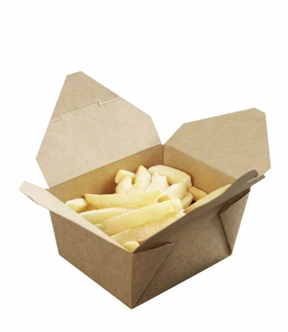 SHOBI Contenitore Kraft per Alimenti da Asporto 1000 ml 50 sztuk