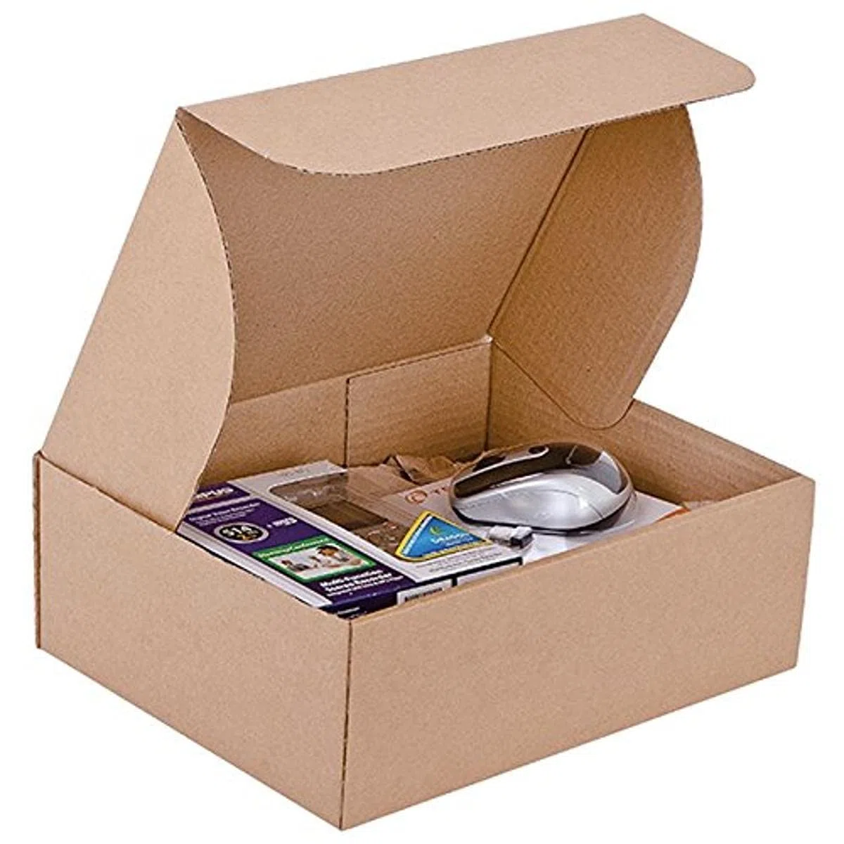 Propac Z-BOYF252010 Scatole Fustellate Avana, 25 x 20 x 10 cm, Set di 50 Pezzi
