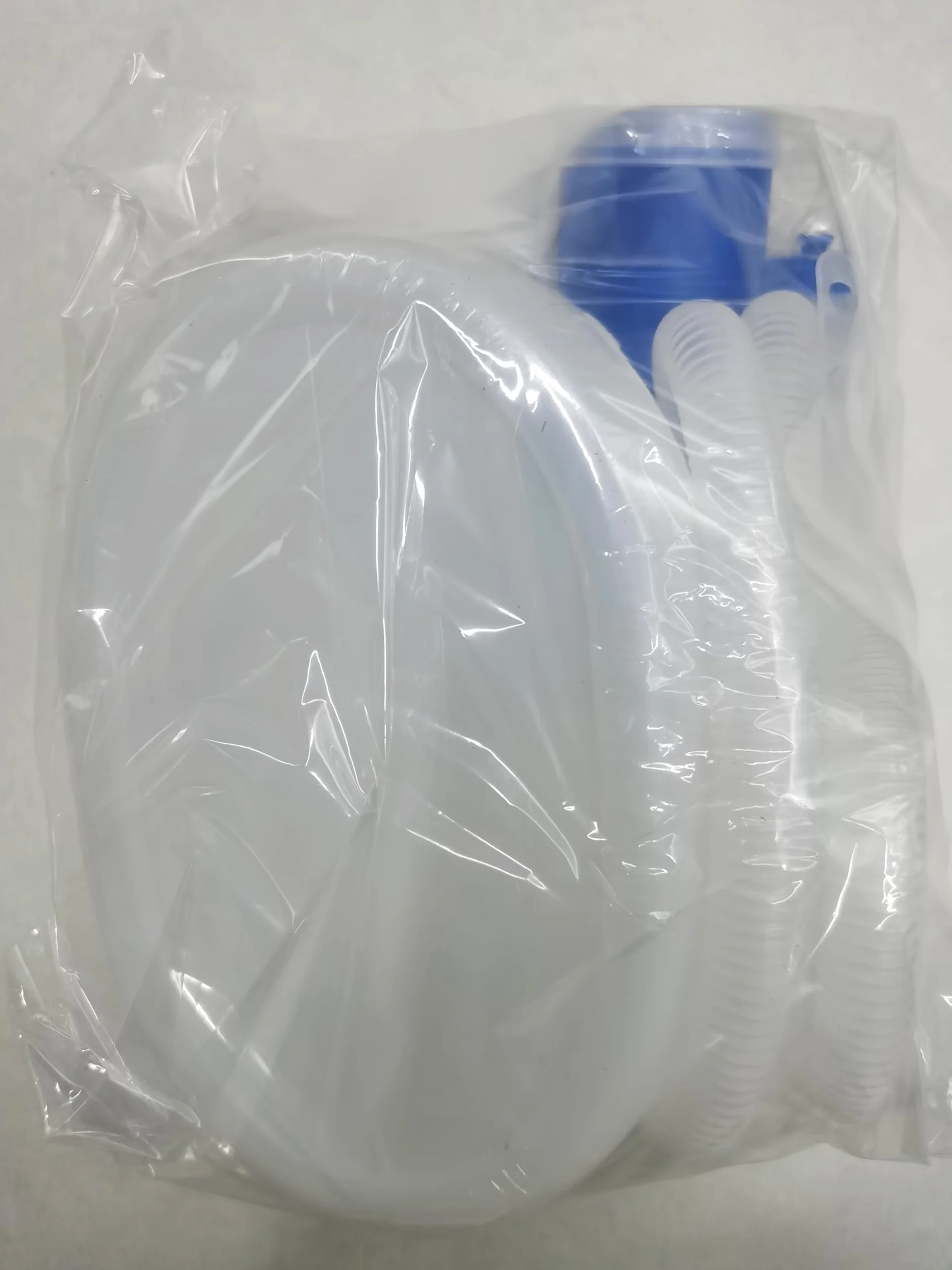 Bottiglia per urina da 2000 ml, portatile, maschio, con coperchio a prova di perdite e tubo 180 cm, per ospedale e campeggio