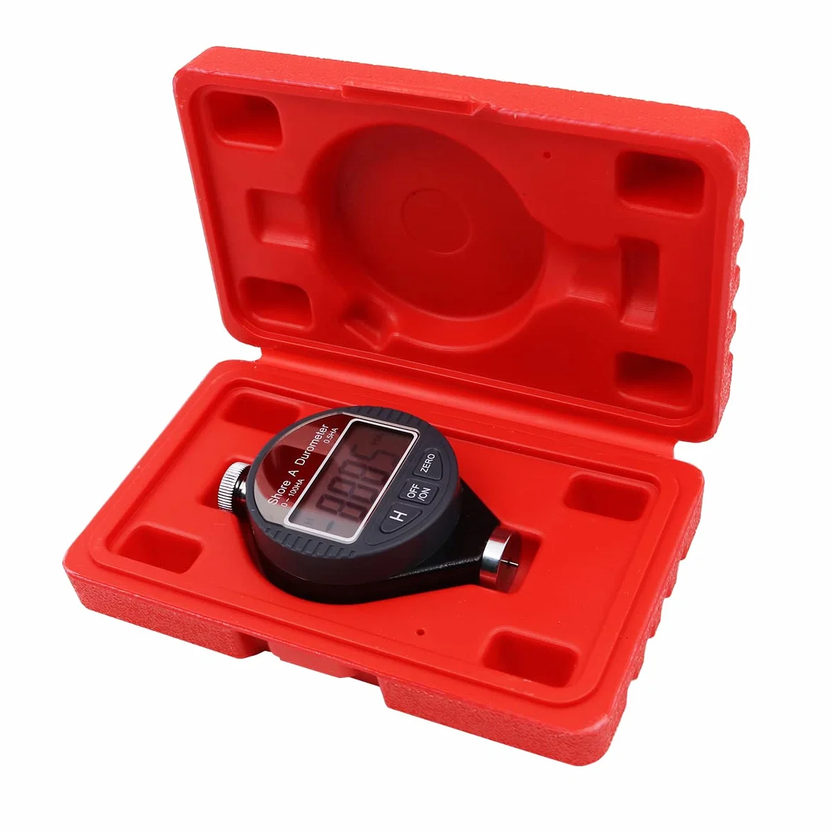 Tester di durezza portatile 0-100HA Durometro Misuratore per pneumatici in gomma