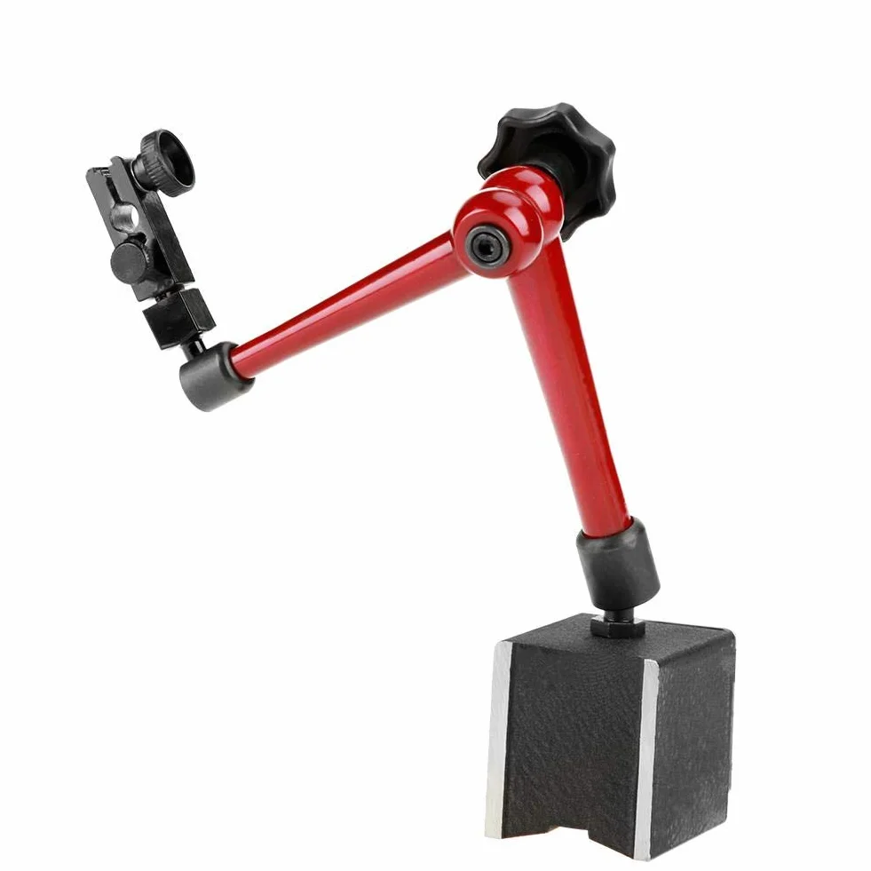 Supporto per Base Quadrante Universale, Supporto di Misurazione Magnetico, Base Magnetica Flessibile Supporto per Base Magnetica Universale Regolabile da 350 mm per Indicatore di Comparatore
