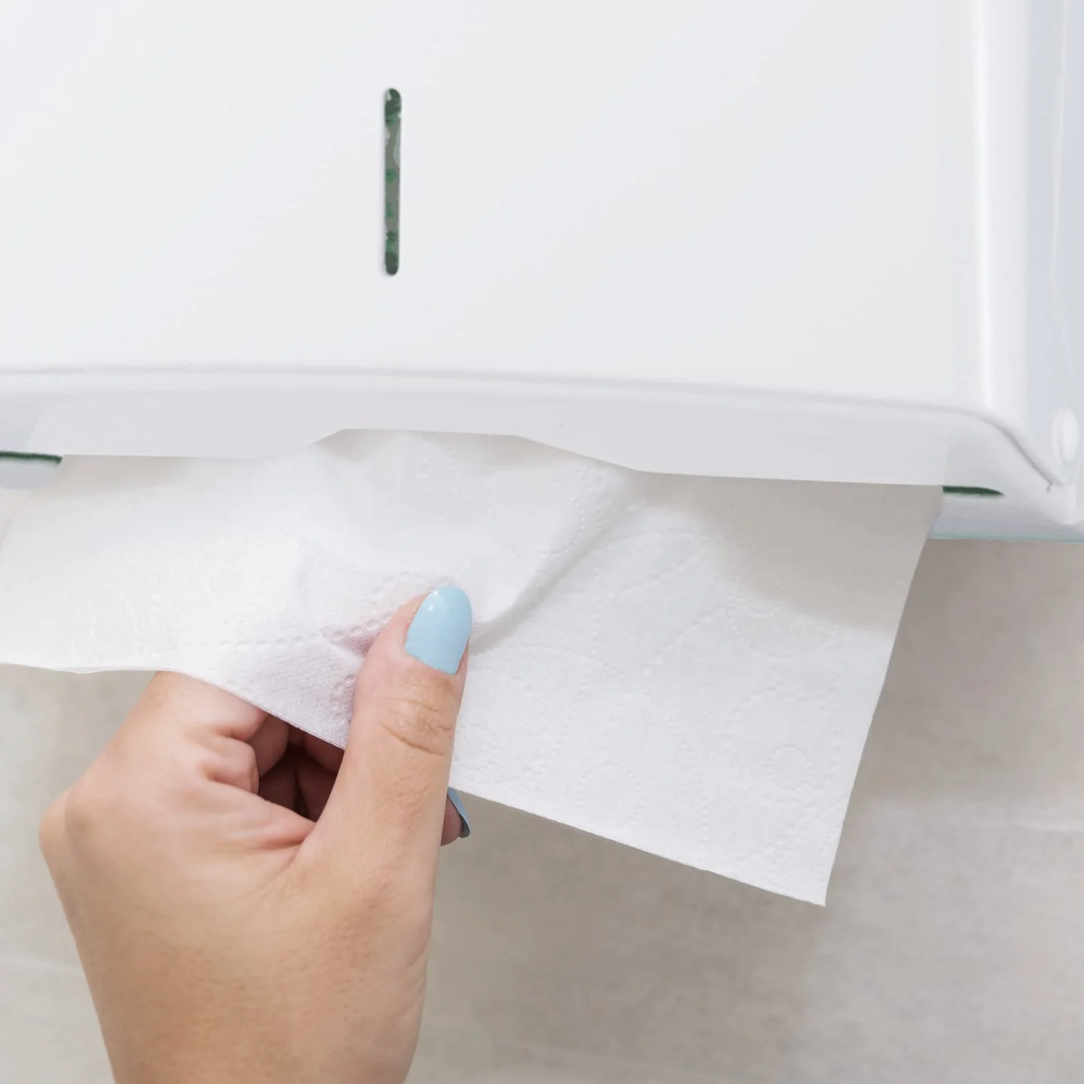 Jofel Valor AH37000 Distributore di asciugamani a parete, fino a 600 asciugamani a zig-zag, bianco