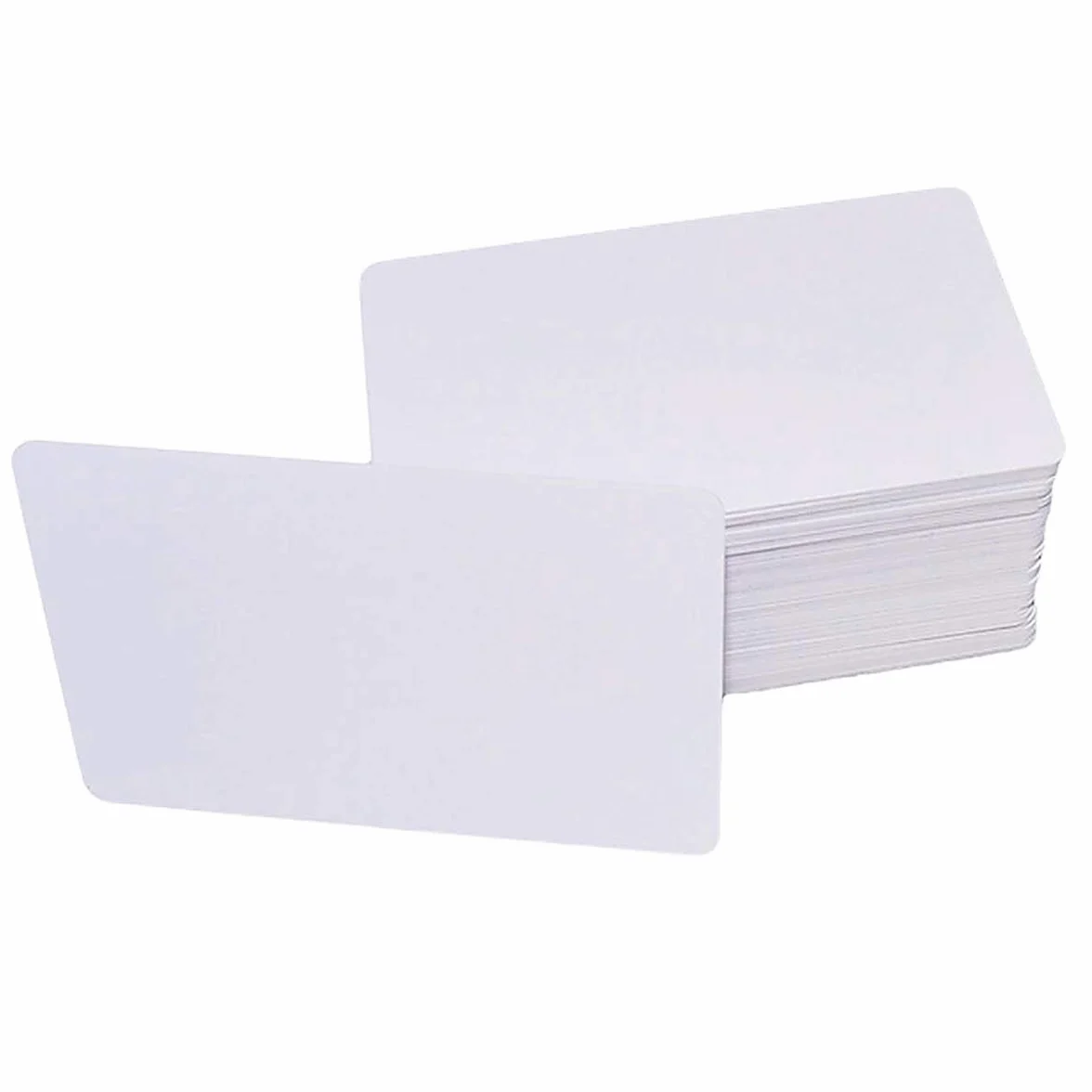 HERNAS Smart Card UID riscrivibile da 100 pezzi, schede RFID Mi-Fare 1K S50, scheda porta scheda vuota da 13,56 MHz per controllo accessi, settore blocco 0, conforme a ISO 14443 A