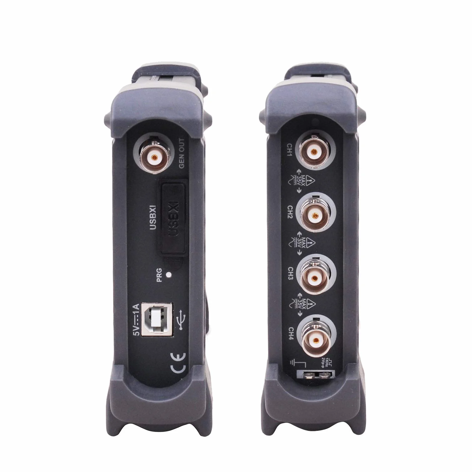 Hantek Oscilloscopio 4CH PC USB, 6074BD 6104BD 6204BD 6254BD 70/100/200/250MHz, larghezza di banda 1Gs/S (250 MHz)