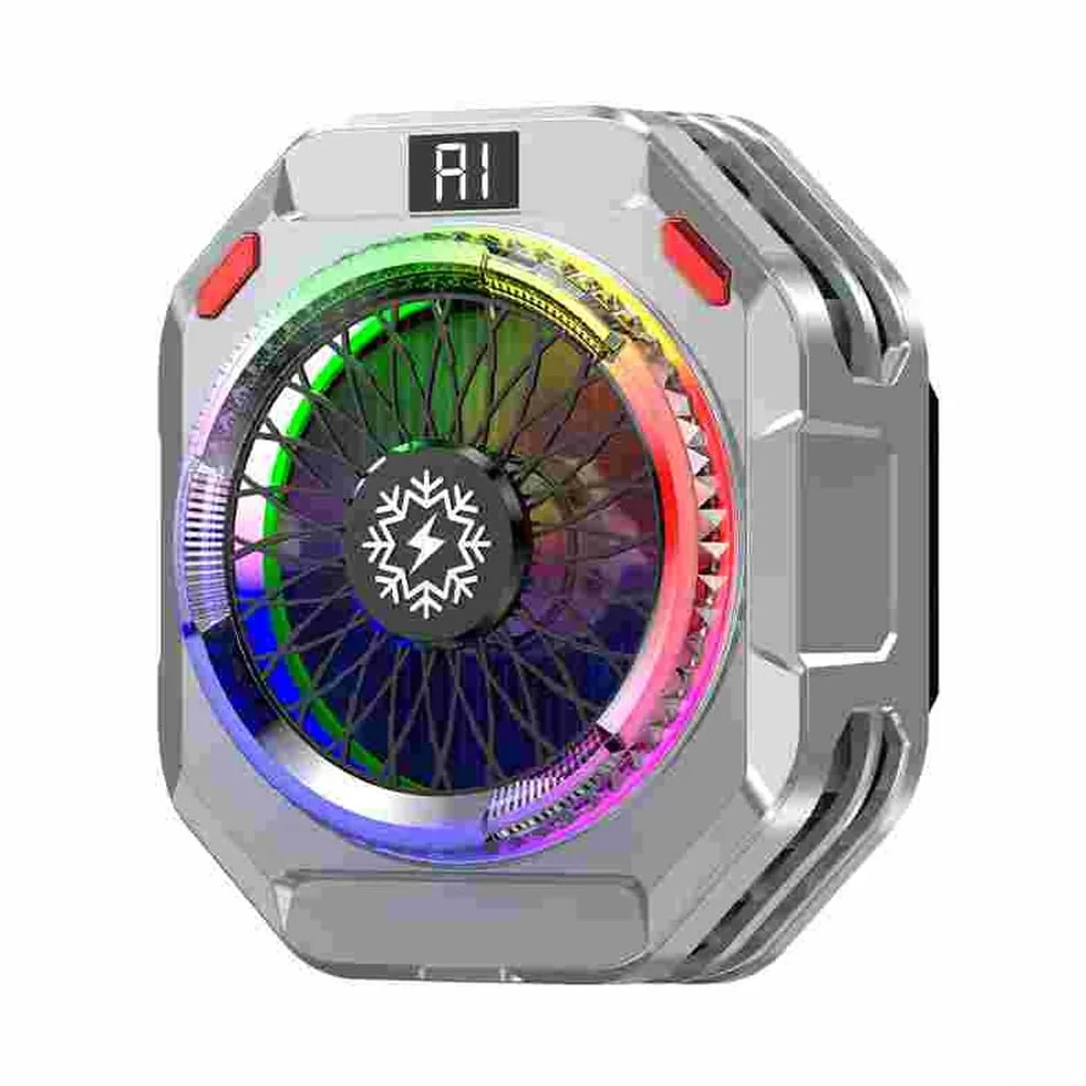 TH28 Pro Mobile Gaming Cooler, dissipatore di calore a semiconduttore da 30 W con controllo AI, 5 livelli di velocità, design magnetico e clip-on