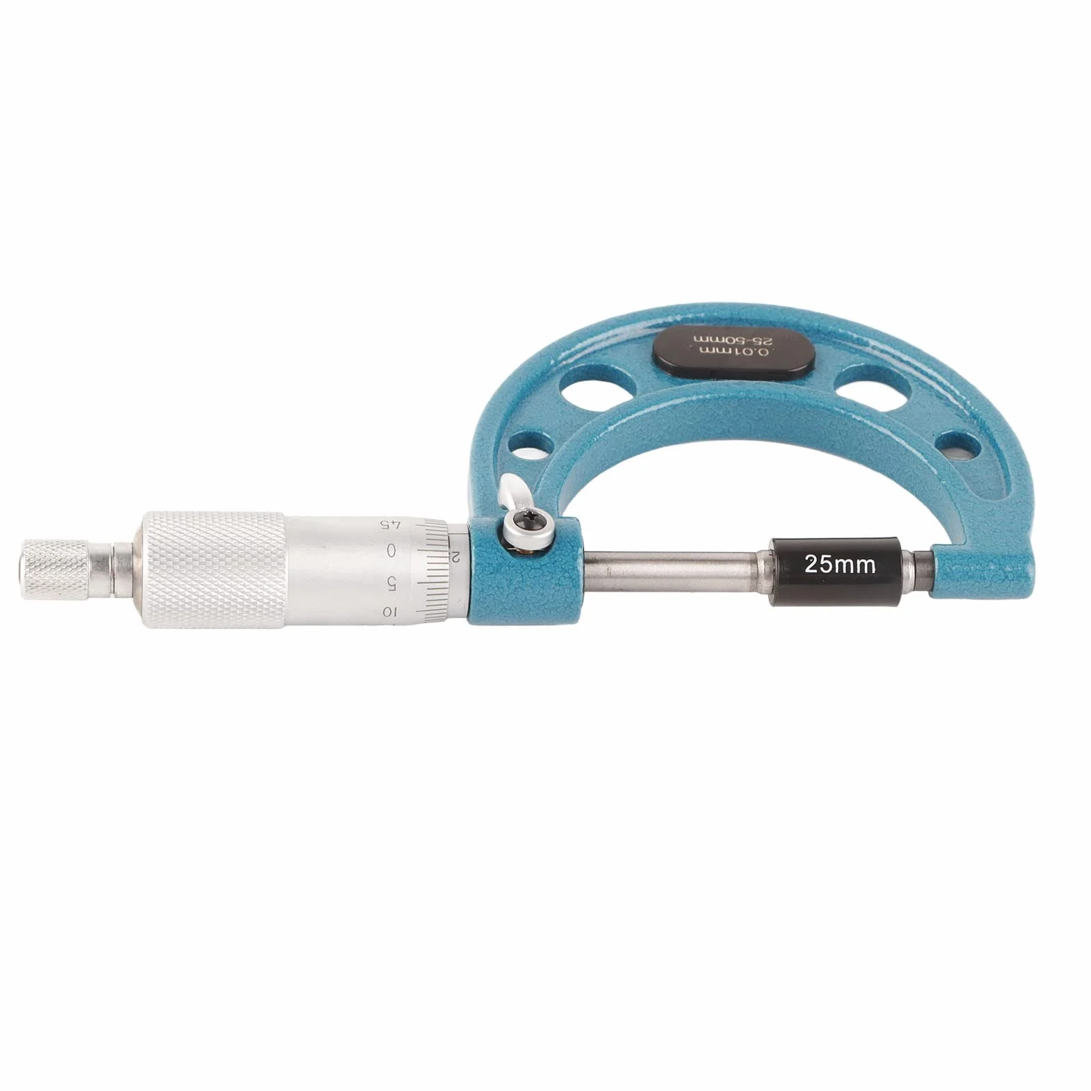 Micrometro per Esterni 0,01 mm Acciaio Inossidabile (25-50 mm) con Chiave