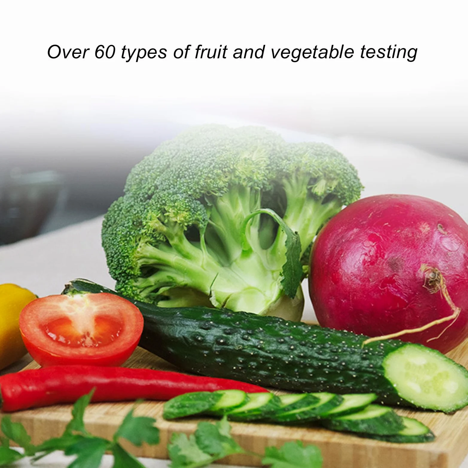 LICAEVEY Tester Nitrati, Misuratore TDS con Rilevatore Nitrati Alimentari 2 in 1 per Frutta Verdura, Carne, Misuratore TDS Acqua Portatile per Acquari Potabili, Risultati 3s Veloci e Accurati,