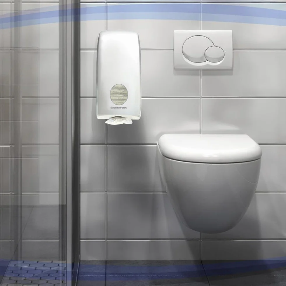 Aquarius 6946 Dispenser di Carta Igienica Oiegata, 1 pz