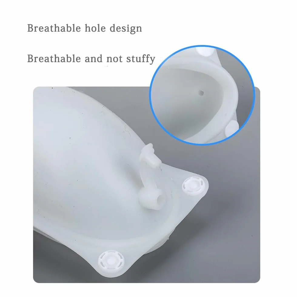Catetere Esterno Uomo, Porta Pipì per Orinatoio con Collettore di Urina in Silicone 2 Sacchetti (Men Grey)