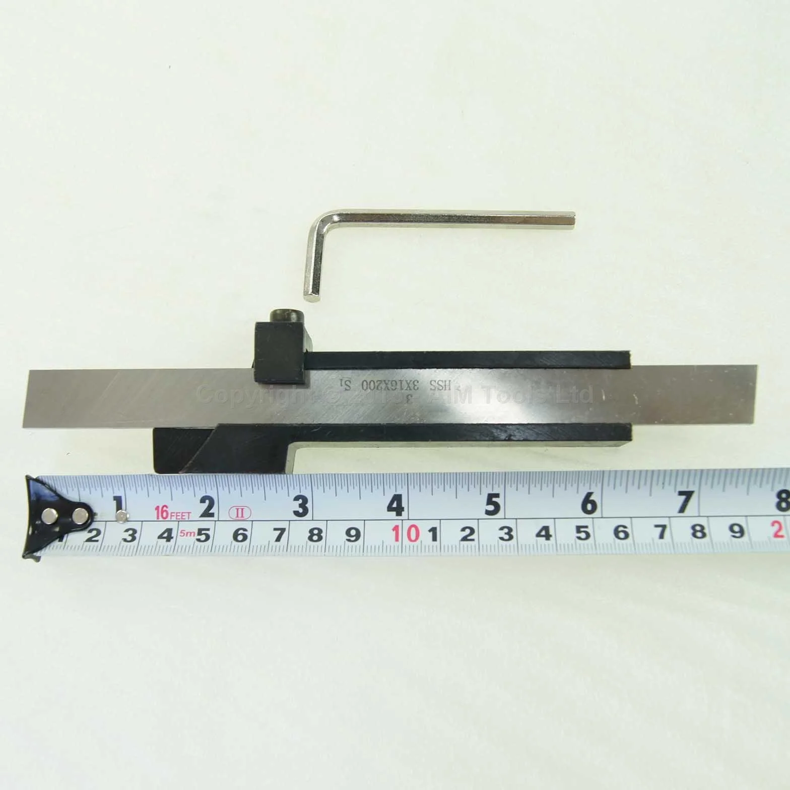 KATSU Portautensili da Taglio Tornitura Troncatura per Mini Tornio con 5 Lame HSS 3x6x200mm per Fresatura CNC Semi-finitura e Lavorazione di Finitura 11110533