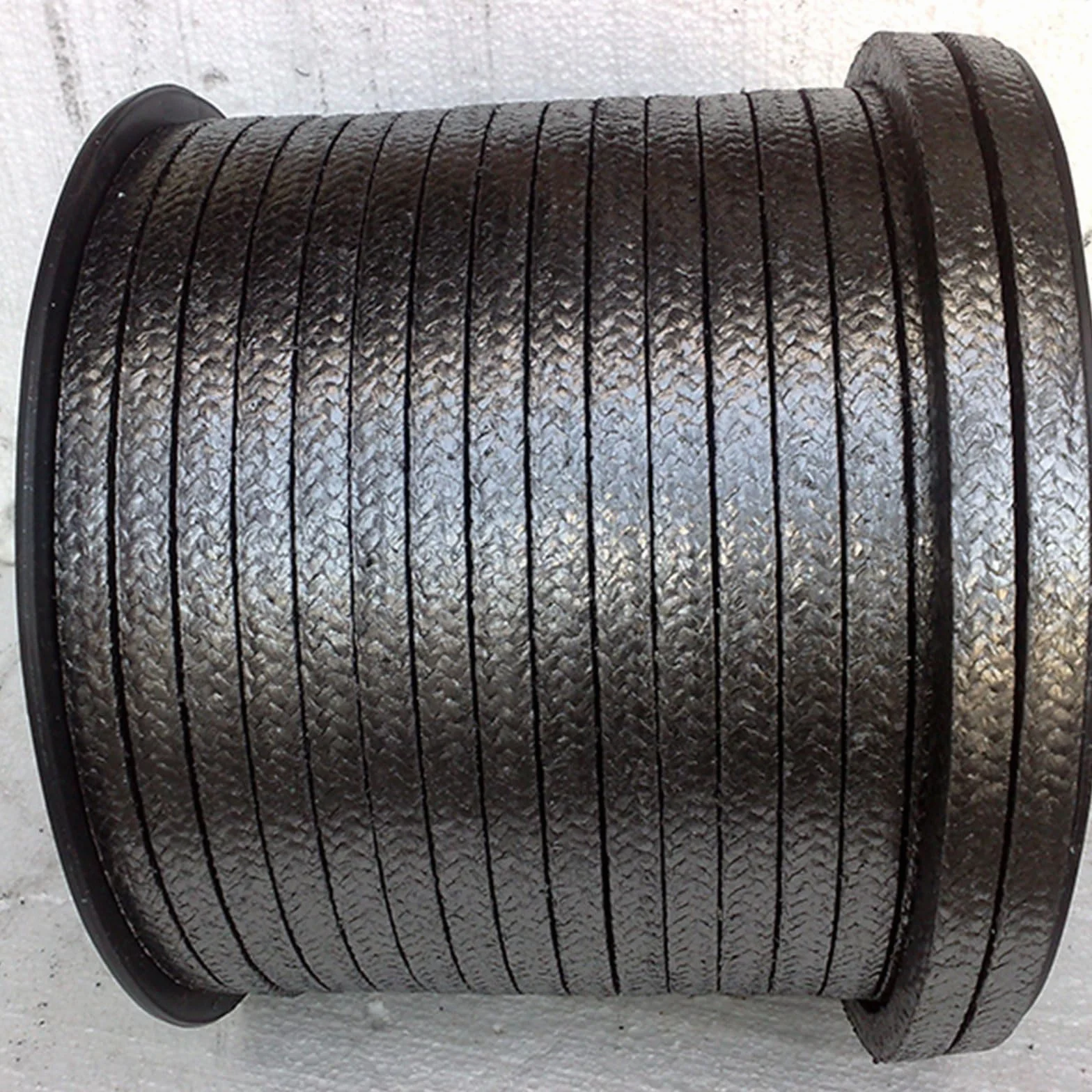 Baderna A Compressione Intrecciata In Grafite Flessibile Espansa Classe A Guarnizione Di Tenuta Meccanica 12x12mm 3m