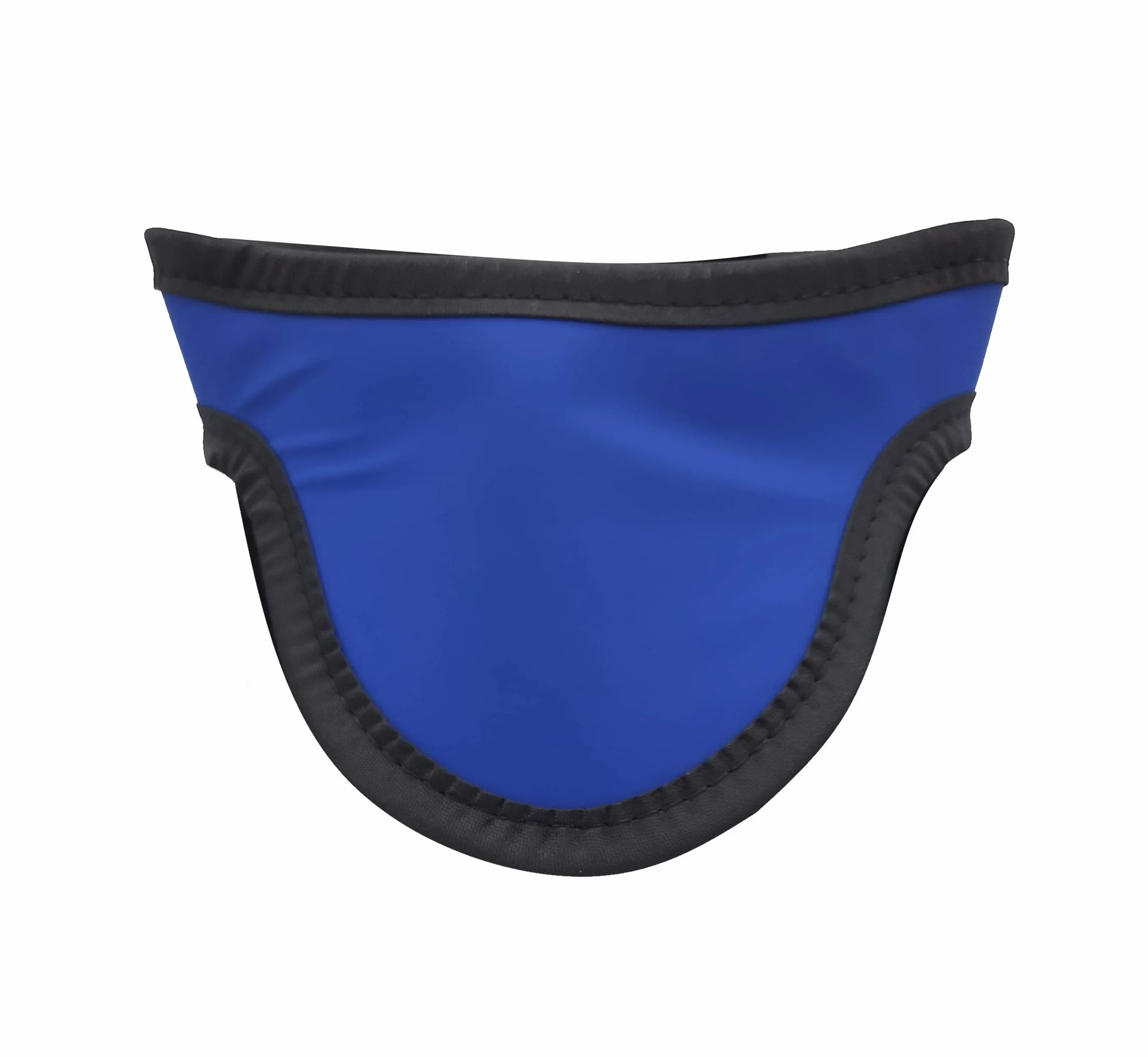 Donna/Piccolo scudo tiroideo leggero protezione dalle radiazioni con chiusura magnetica in Pb equivalente al piombo da 0,5 mm, in blu reale