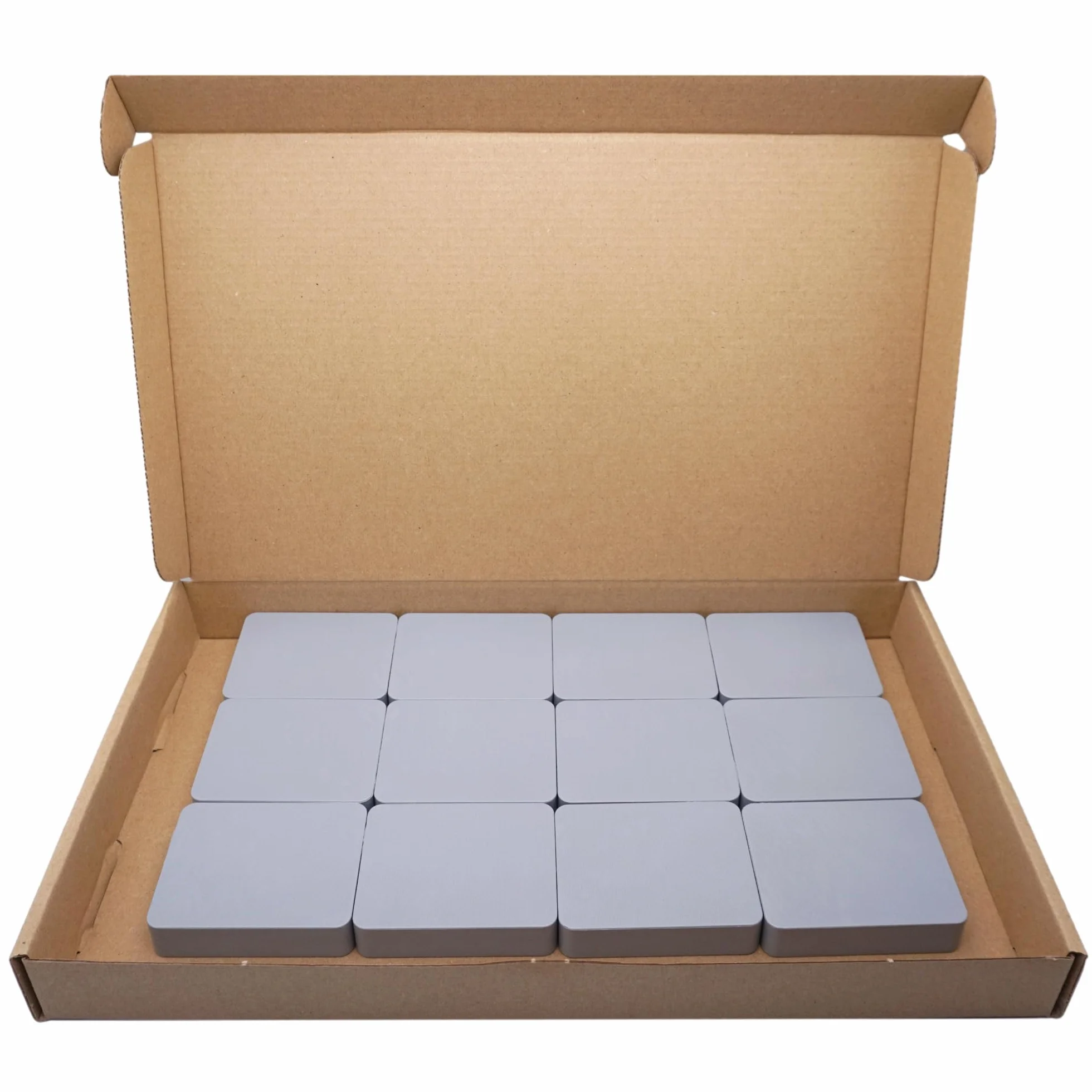 SKIR'CO (12 pz) Spacchetti piatti in plastica da 15 mm, distanziatori per telaio 53 x 66 mm, distanziatori di livellamento solidi, spacchetti per telaio di porte e finestre