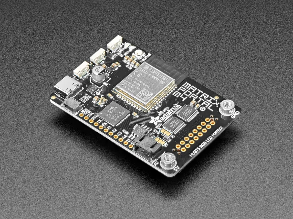 Adafruit Matrix Portal, CircuitPython Powered Internet Display, Cortex M4, 4745