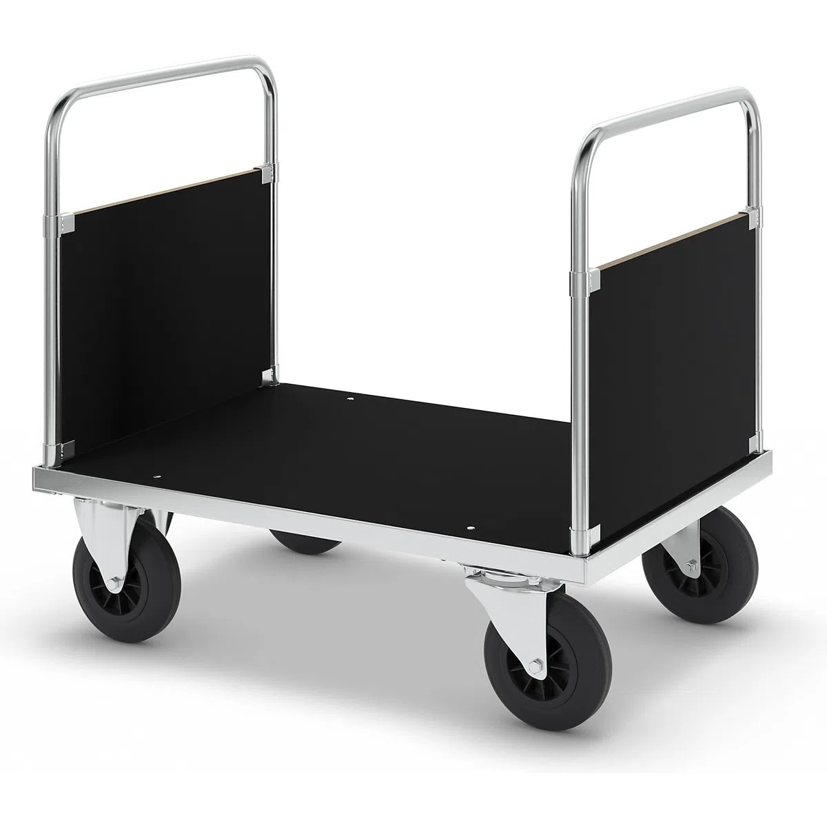 Carrello da trasporto | elettrolitico zincato | pavimento in melaminbeschichteter MDF Piastra | professionale in qualità industriale | Elettrolitico zincato, pavimento in melaminbeschichteter MDF Piastra | professionale in qualità industriale