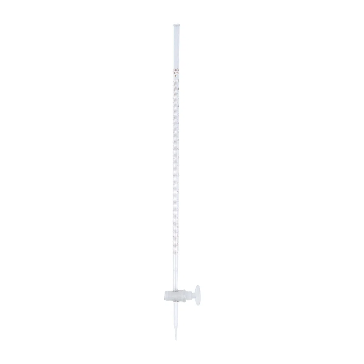 BESTOYARD 1pezzo Buretta Di Vetro Acido Strumento Chimico Per Laboratorio Scuola Strumento Di Educazione Secondaria Resistente Alla Corrosione E Calore E Leggero