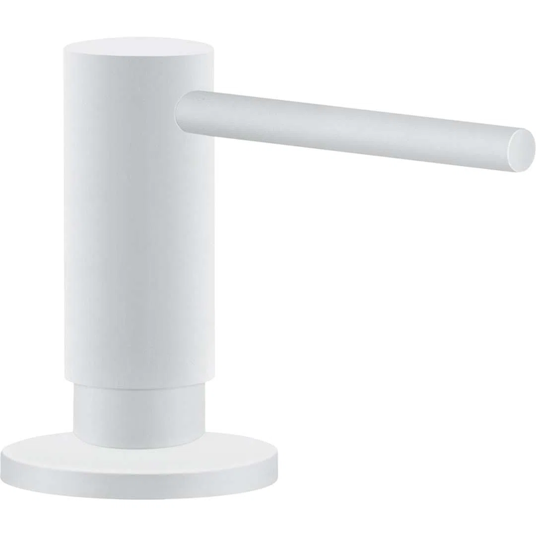 DISPENSADOR JABON ACTIVE BLANCO MATE
