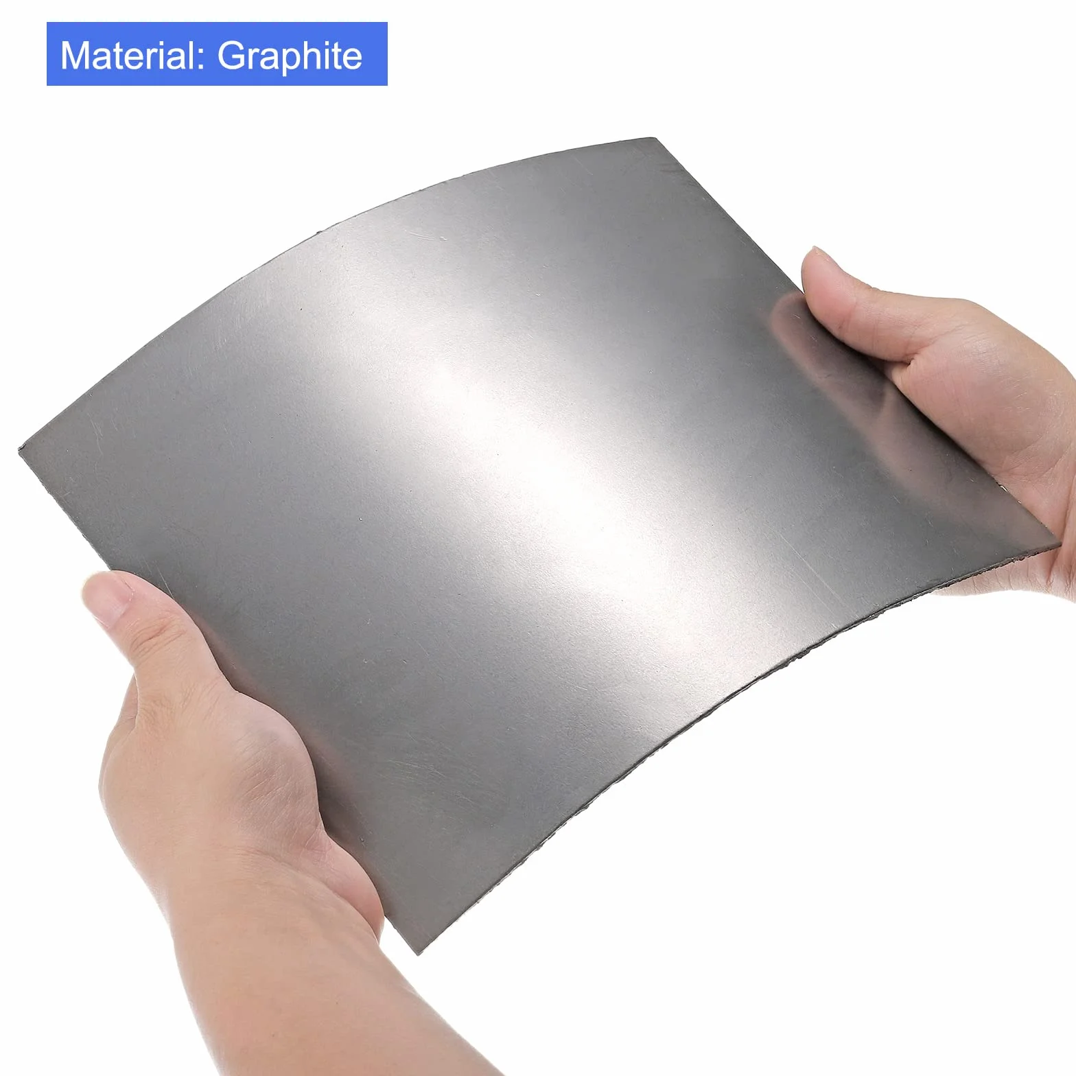 PATIKIL Foglio di grafite flessibile 250 x 200 x 1 mm, confezione da 5