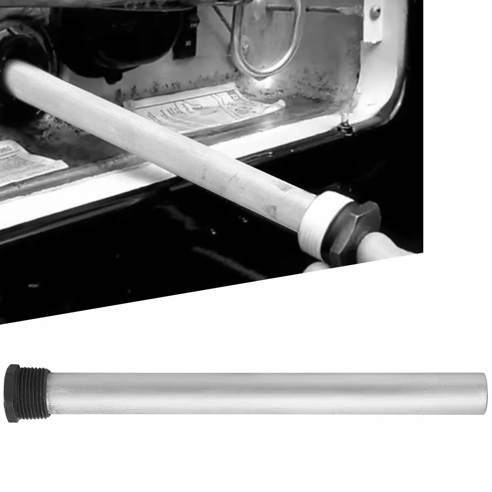 Asta Anodo Riscaldatore Acqua, Aste Anodo Magnesio NPT 3/4" Filettatura 21x300mm per Grandi Serbatoi Acqua Calda