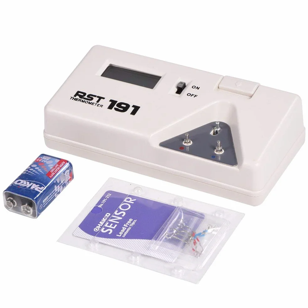 Tester di temperatura per saldatura Punta per saldatore elettrica Sensore per display digitale