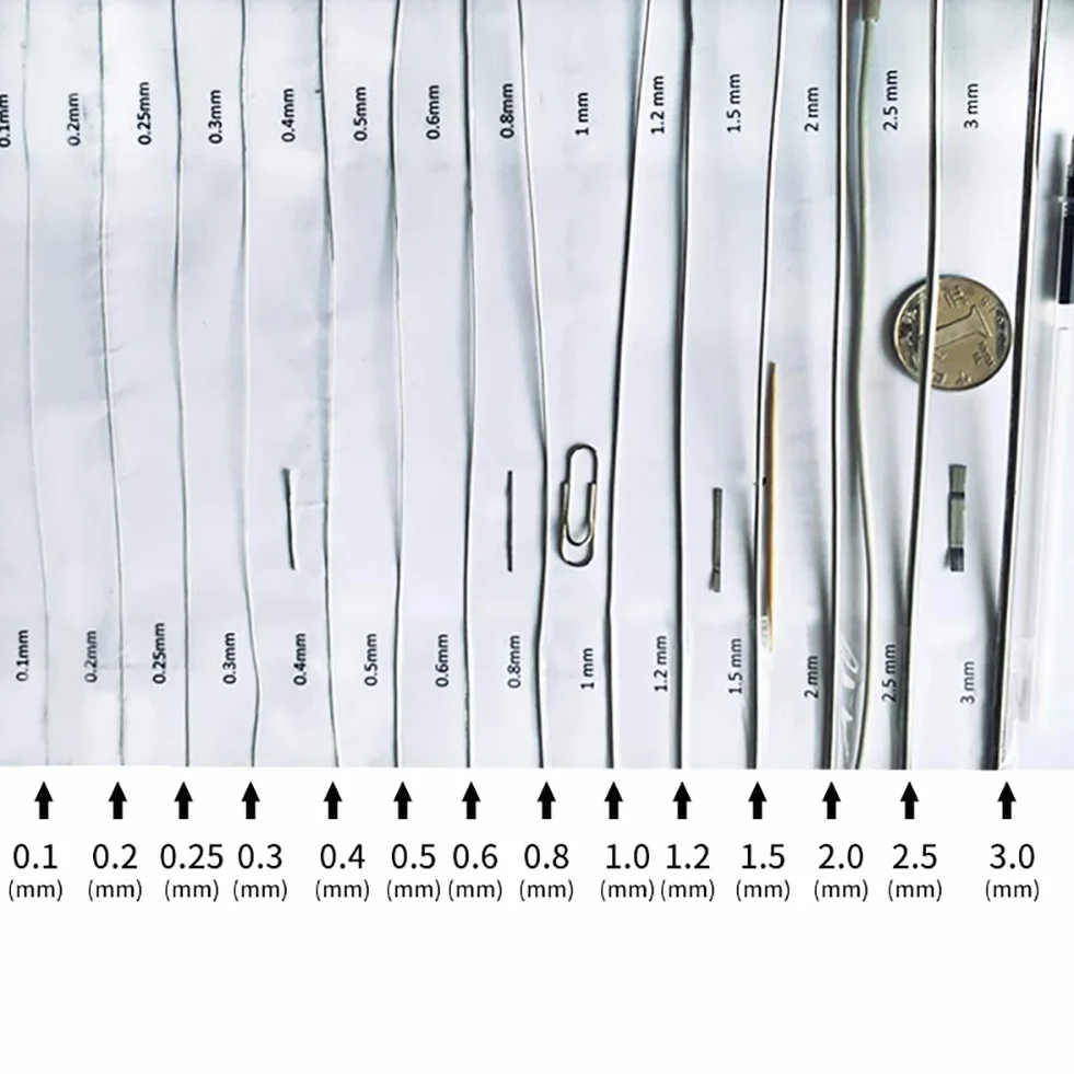Filo morbido in acciaio INOX da 0.4mm, lunghezza: 100m.