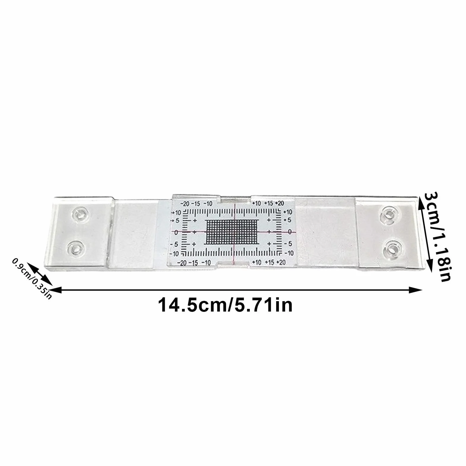 Kit Registrazione Monitoraggio Fessure, 10 Fessurimetro Manuale per Crepe Parete, Strumento Misurazione Porta